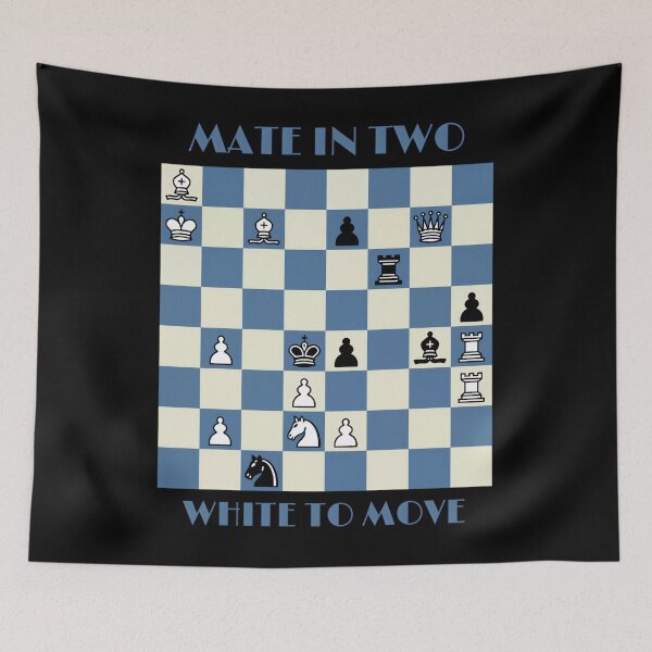 Item preview, Checkmate in two chess puzzle  designed and sold by neamyhoujim.