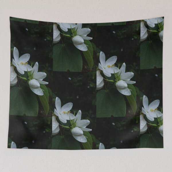 Item preview, white flower designed and sold by khaanju.
