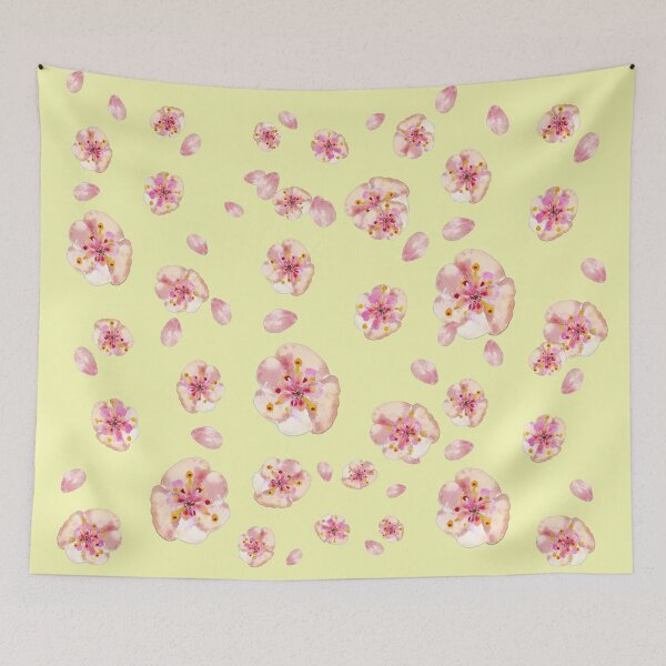Item preview, A Flurry of Pink Blossom On a sunny Spring Morning designed and sold by DefaultOneWorld.