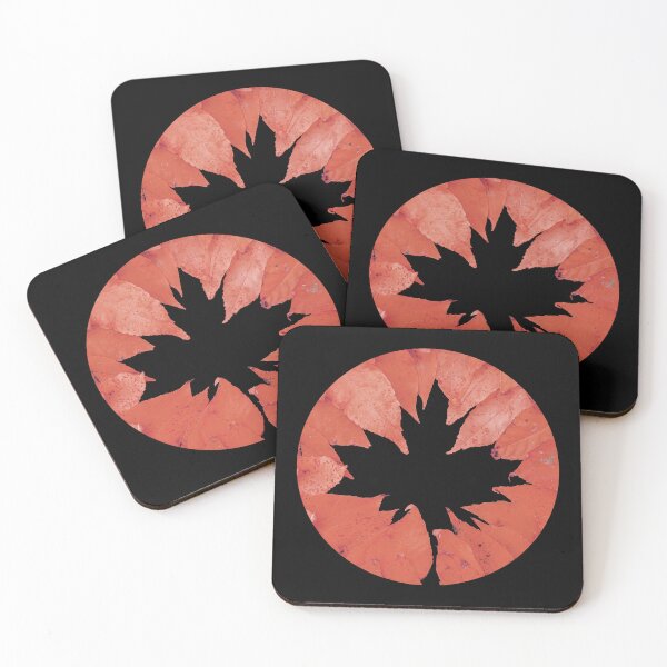 Item preview, Circular Autumn Maple Red Leaves designed and sold by wolfkin-design.