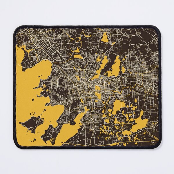 Item preview, Suzhou City Map of Jiangsu, China - Pastel designed and sold by deMAP.