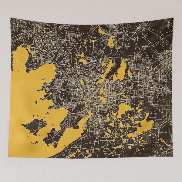 Item preview, Suzhou City Map of Jiangsu, China - Pastel designed and sold by deMAP.
