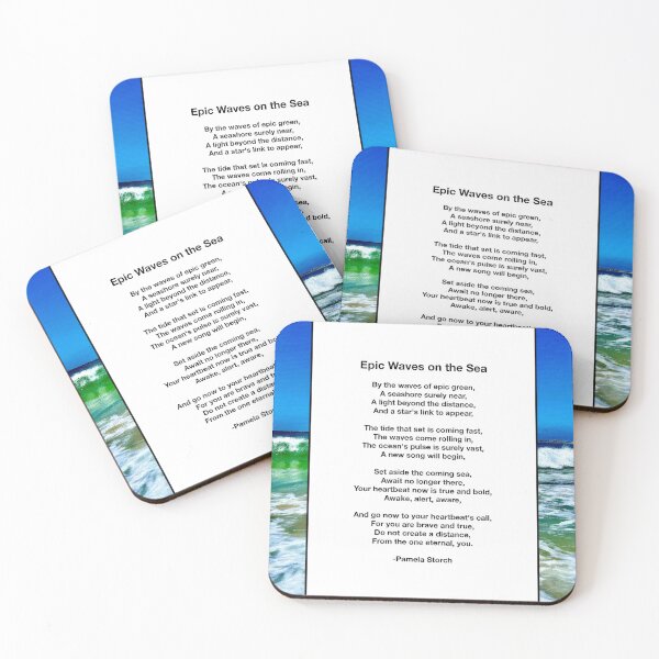 Item preview, Epic Waves on the Sea Poem designed and sold by Pamela Storch.