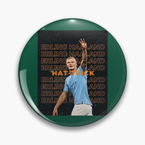 Item preview, Erling Haaland hattrick   designed and sold by OcotilloBomsigs.