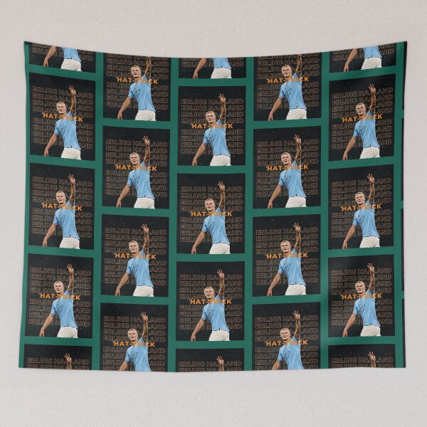 Item preview, Erling Haaland hattrick   designed and sold by OcotilloBomsigs.