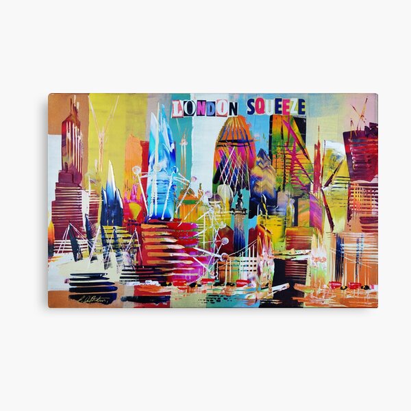 London Squeeze 159 Canvas Print