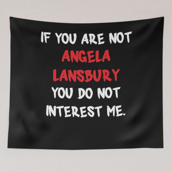 Item preview, Angela Lansbury - If you are not  designed and sold by ManonAubry.