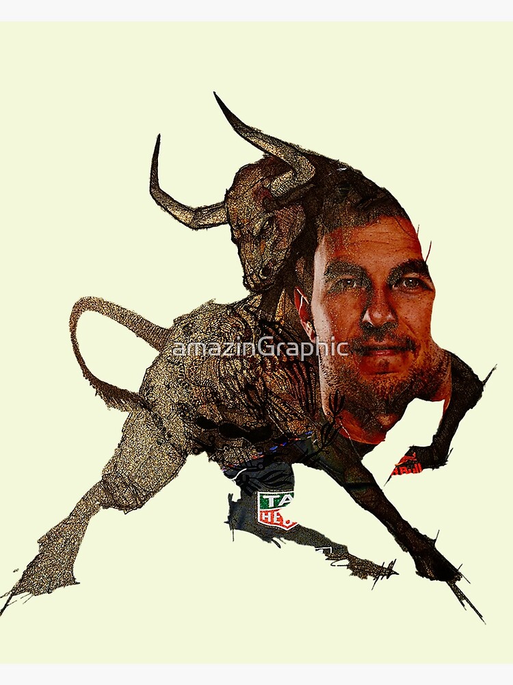 "Red Bull Racing, Sergio Perez, F1 Clipart, Powerful Red Bull" Poster for Sale by amazinGraphic