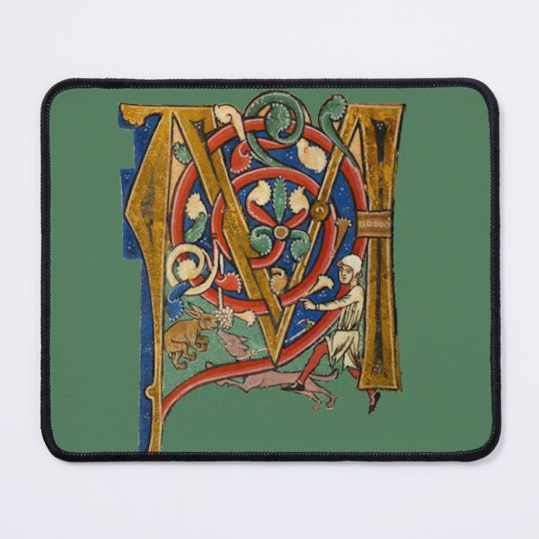 Item preview, Illuminated Initial M designed and sold by artimaeus.