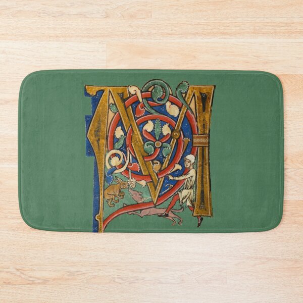 Item preview, Illuminated Initial M designed and sold by artimaeus.