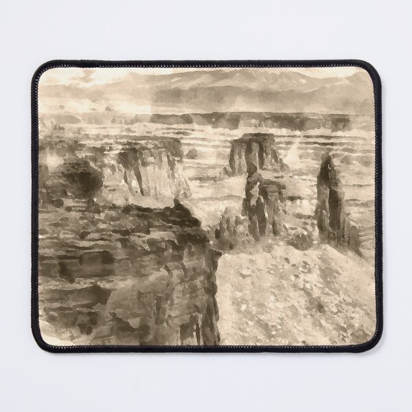 Item preview, Western Canyon Watercolor designed and sold by Ryan Rad.