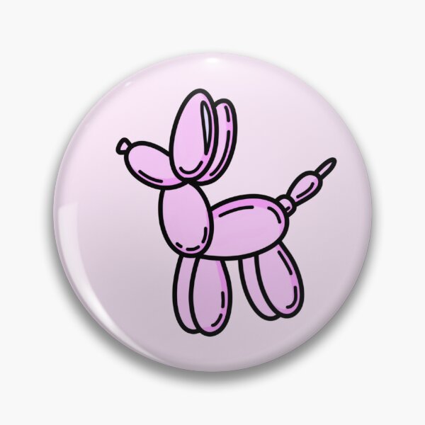 Item preview, Pink Balloon Animal  designed and sold by kirstykartoons.