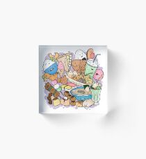 Japanese Food Acrylic Block