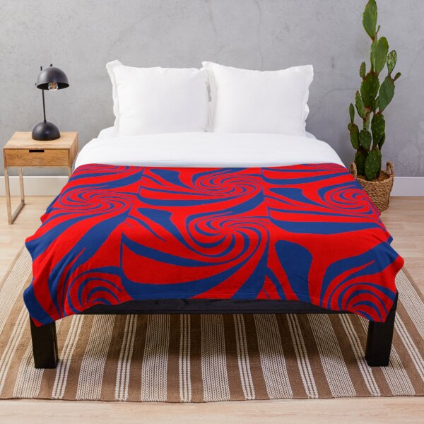 Item preview, Espiral psicodélica roja y azul designed and sold by edieuber.