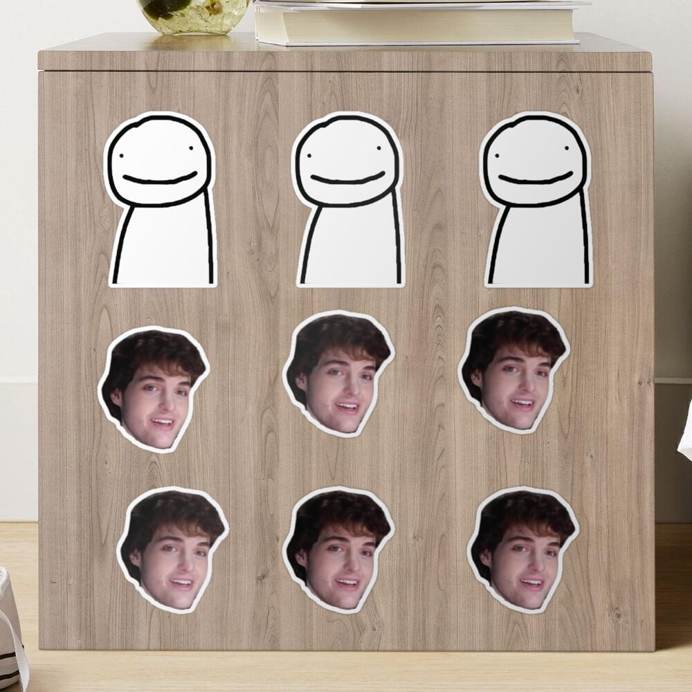 Dream face reveal  Sticker for Sale by vpink1