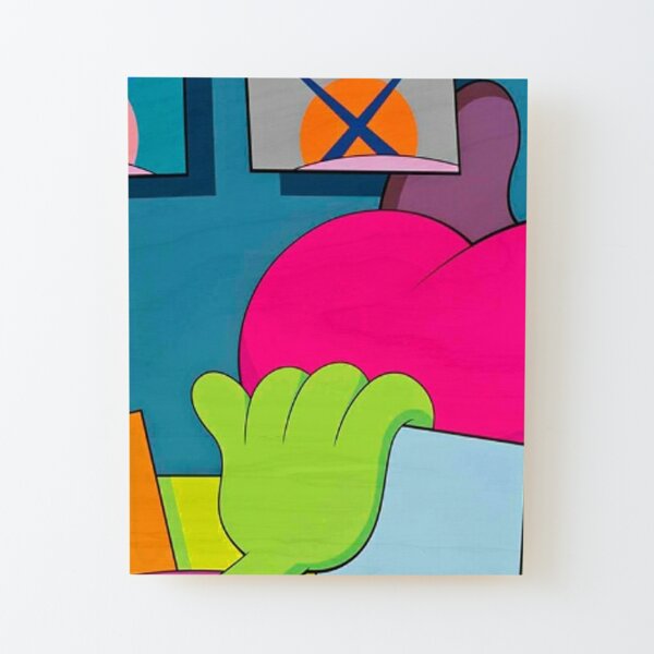 Kaws Uniqlo Digital Art by Alexander Cutshaw - Pixels