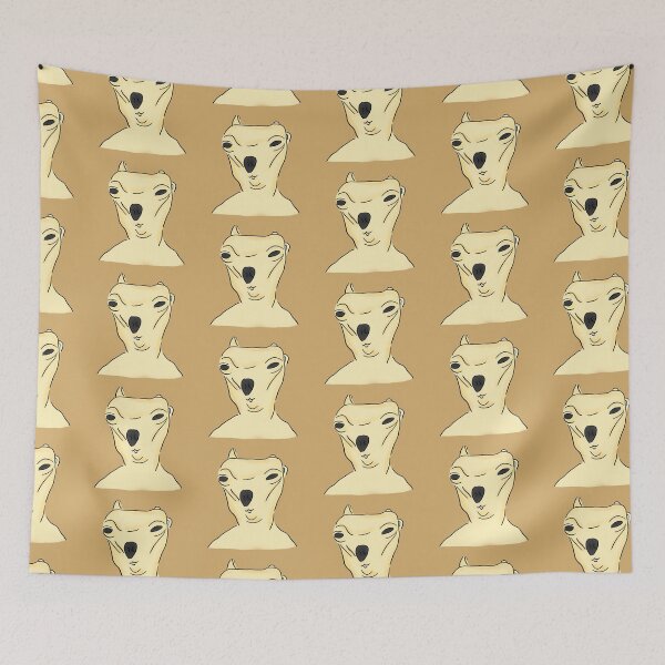 Item preview, Distorted Dog Face designed and sold by personpotato.
