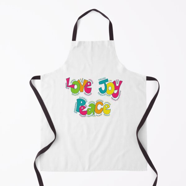 Item preview, Love Joy Peace colourful lettering - festive slogan - fun, whimsical designed and sold by thatsgraphic.