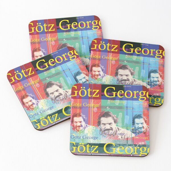 Item preview, nostalgic retro portrait, German actor Götz George designed and sold by Mauswohn.