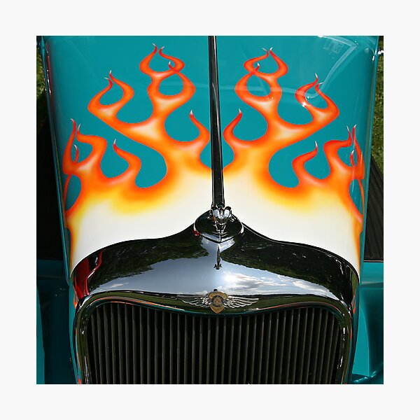 Flames Photographic Print