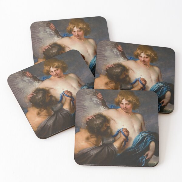 Item preview, Self-Portrait as Icarus with Daedalus - Anthony Van Dyck Art Prints designed and sold by TheSoulOfArt.