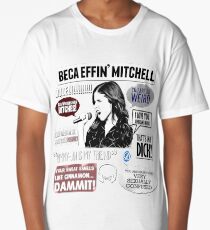 Beca Mitchell - Pitch Perfect - Anna Kendrick - Bechloe Long T-Shirt