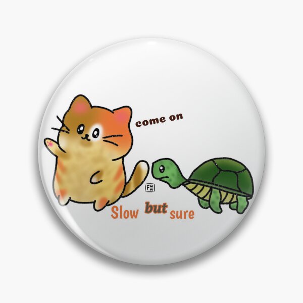 Artikelvorschau, Cat Lover und Turtle Lover - Langsam aber sicher entworfen und verkauft von FennyWijayaMomo.