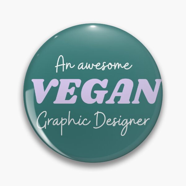 Item preview, Awesome Vegan Graphic Designer designed and sold by MajesticVegan.