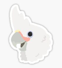 Goffin Cockatoo Sticker Sticker