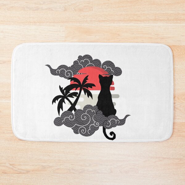 Item preview, Cat Looking At Sunset designed and sold by Bashini.