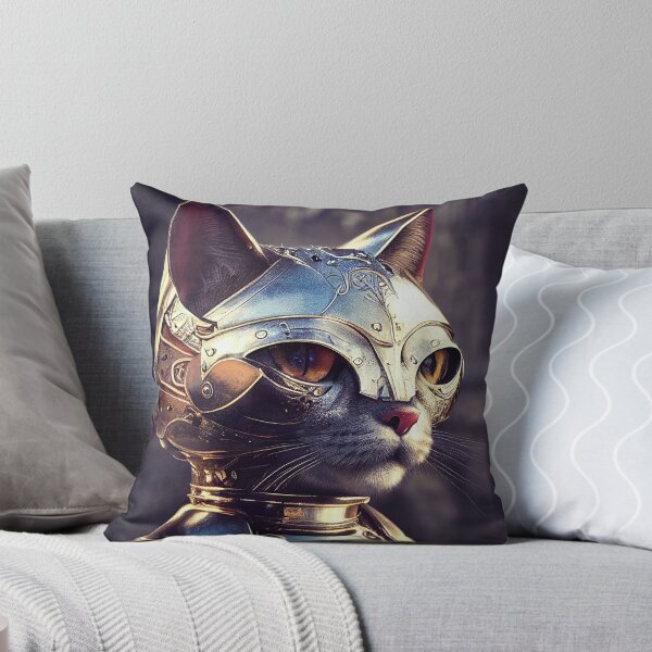Item preview, Cat Knight Portrait 02 designed and sold by mhfoto.
