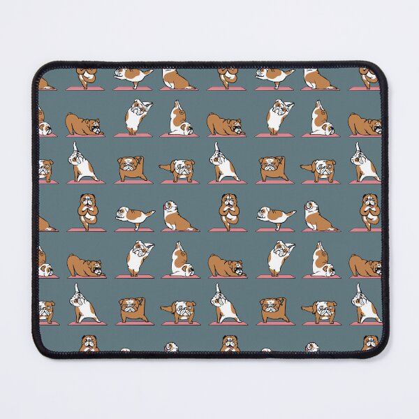Item preview, English Bulldog Yoga designed and sold by Huebucket.