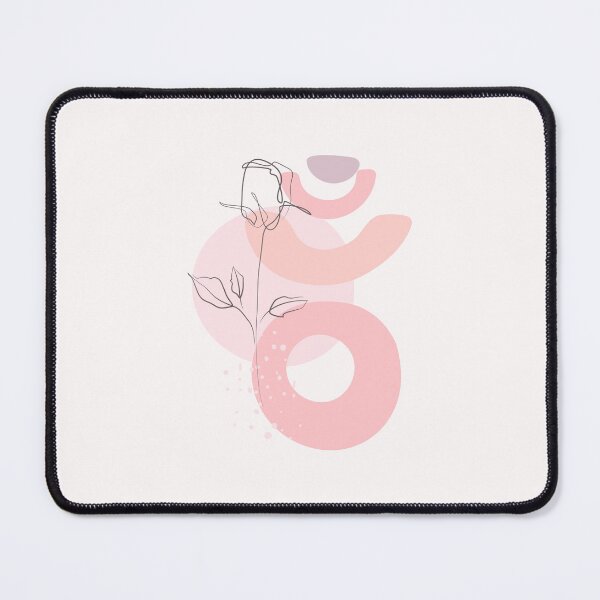 Item preview, Pink Rose minimalist botanical line art - 1/3 designed and sold by Ladies-Boutique.