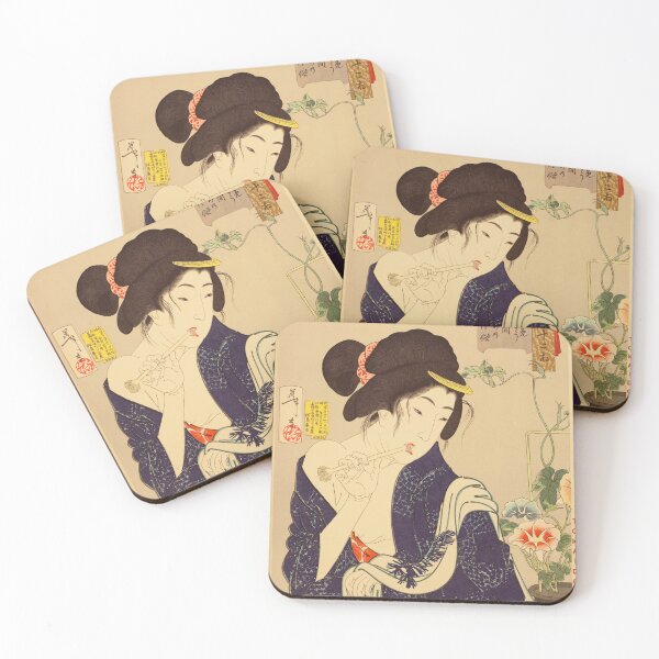 Item preview, Awake: A Young Woman of the Kōka Era by Yoshitoshi designed and sold by Warren Hsu.