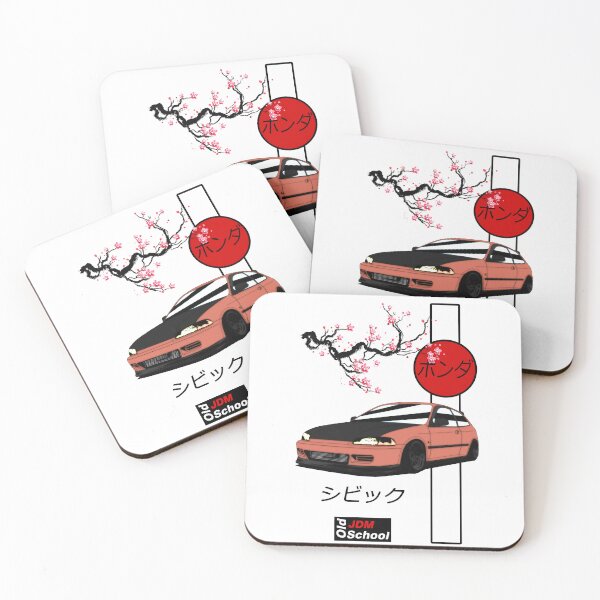 Item preview, JDM EG Orange Red Sun Edition designed and sold by oldschooljdm.