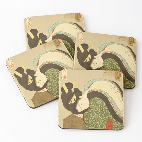 Item preview, Hot: Habits of a Wealthy Housewife of the Bunsei Era by Yoshitoshi designed and sold by Warren Hsu.