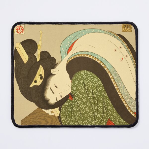 Item preview, Hot: Habits of a Wealthy Housewife of the Bunsei Era by Yoshitoshi designed and sold by Warren Hsu.