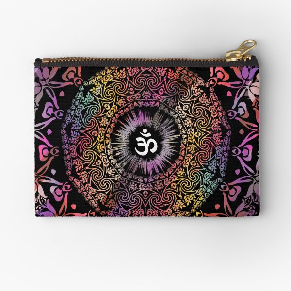 Vista previa del artículo con la obra «Mandala Om / Zen Yoga Hippie Meditación Mandala», diseñado y vendido por Inspired Images.