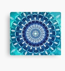 Absolute Zero Mandala Canvas Print
