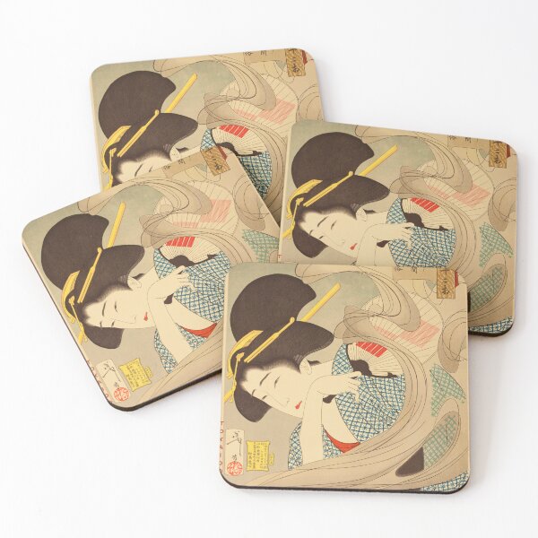 Item preview, Smoky: Habits of a Housewife of the Kyōwa Era by Yoshitoshi designed and sold by Warren Hsu.