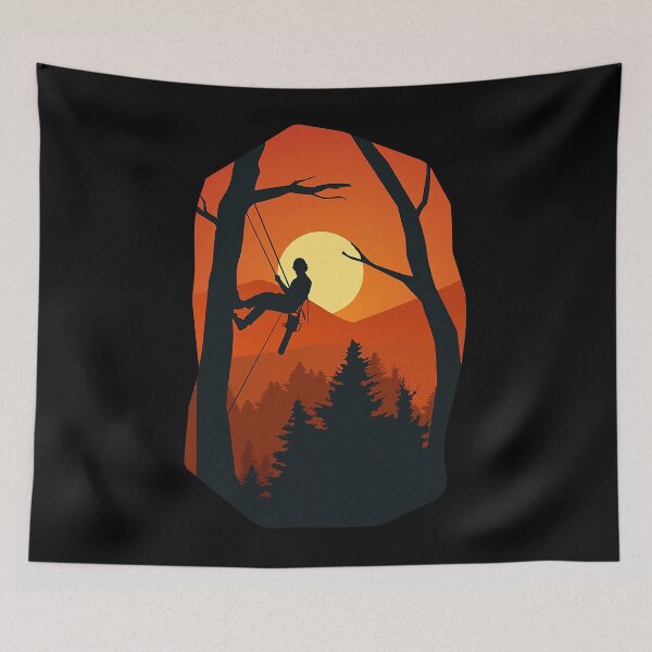 Item preview, Arborist Forest Chainsaw Funny Arborist designed and sold by Earthshaker-art.