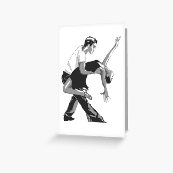 Just Dance Greeting Card