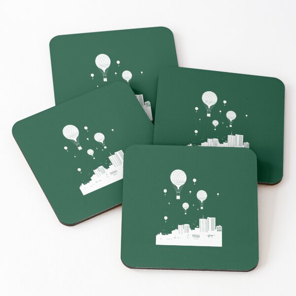Item preview, balloons and the city    designed and sold by nagalis.
