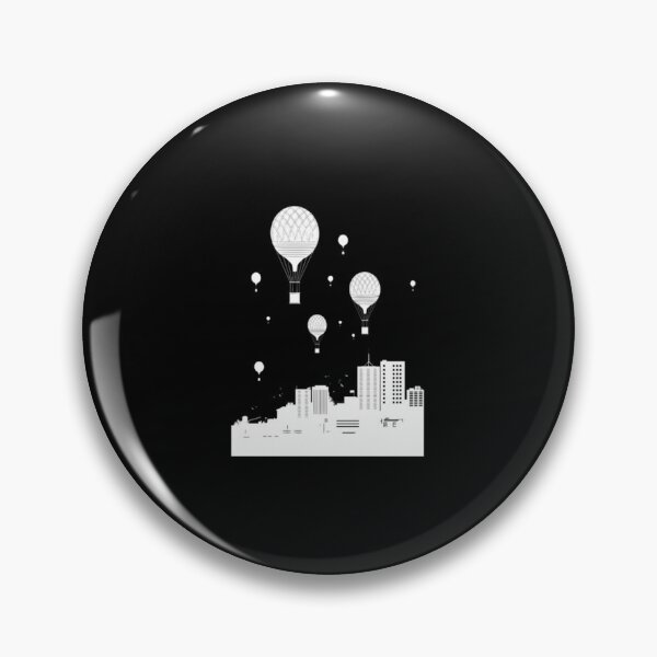 Item preview, balloons and the city    designed and sold by nagalis.