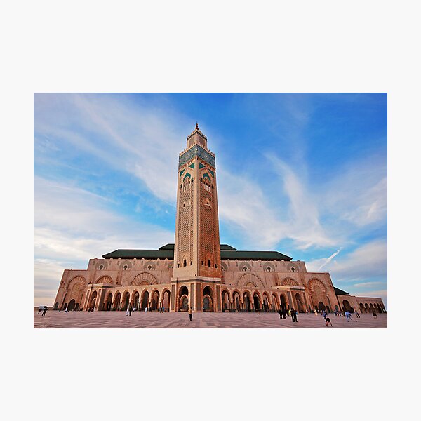 Hassan II Mosque Photographic Print