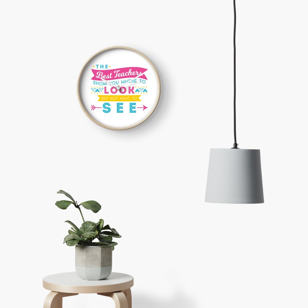 The Best Teachers... Clock