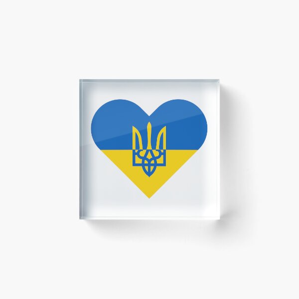 Item preview, I Heart Ukraine designed and sold by CryptoMemesRB.