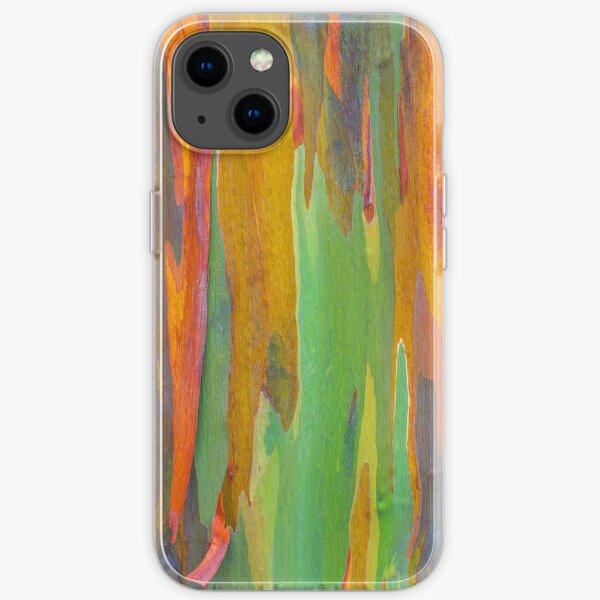 Rainbow Eucalyptus iPhone Soft Case