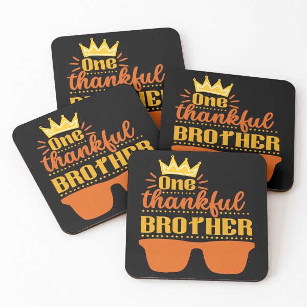 Item preview, One Thankful Family Brother Funny Brother Quote designed and sold by designerpriti.