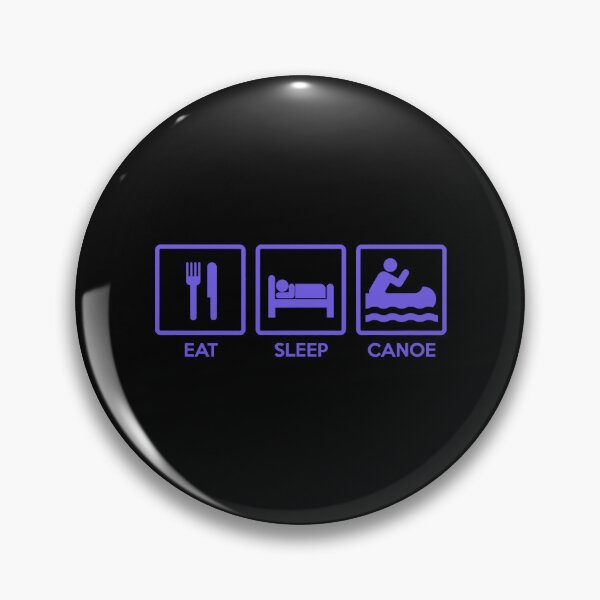 Item preview, Eat Sleep Canoe Funny Canoeing Lover designed and sold by Earthshaker-art.